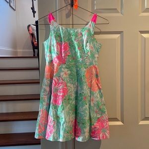 Excellent condition, Lilly Pulitzer dress, size 14 girls